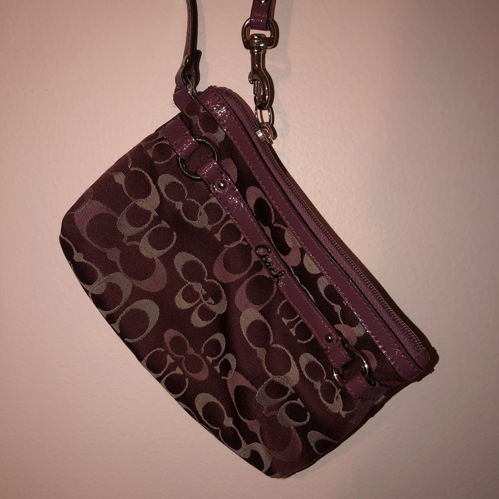 Coach wristlet